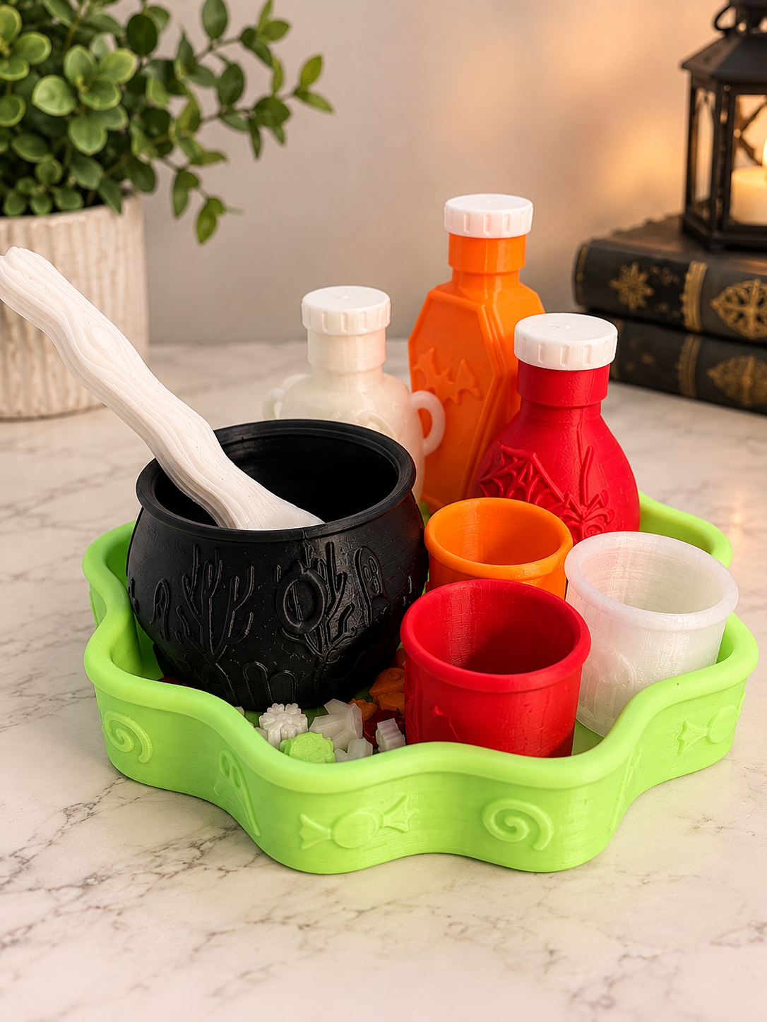 Spooky Cauldron Potion Set